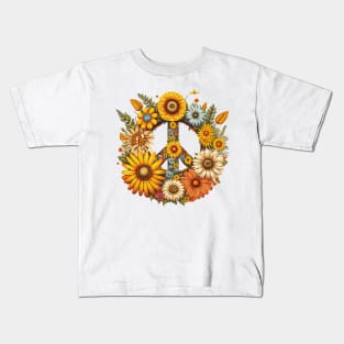 Peace Daisy Kids T-Shirt